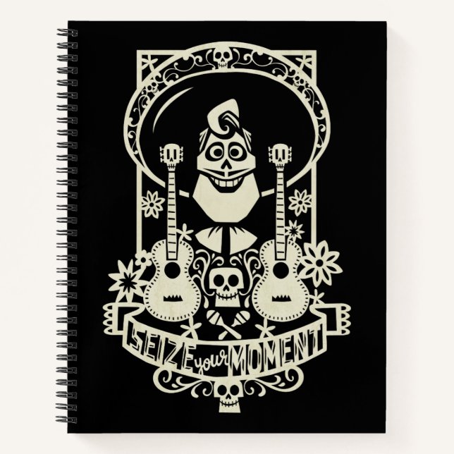 Disney Pixar Coco | Ernesto - Funny Quote Notebook (Front)