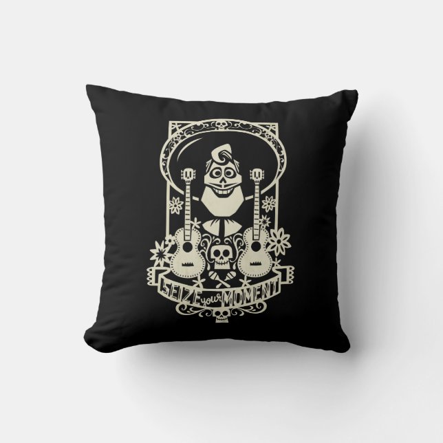 Disney Pixar Coco | Ernesto - Funny Quote Throw Pillow (Front)
