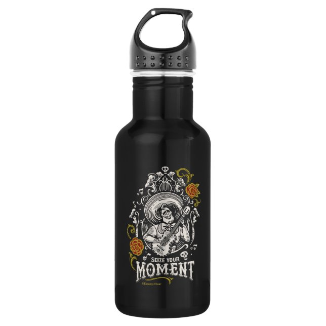 Disney Pixar Coco | Ernesto | Inspirational Quote 532 Ml Water Bottle (Front)