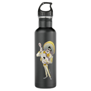 Disney Pixar Coco   Ernesto   Playing Guitar 710 Ml Water Bottle