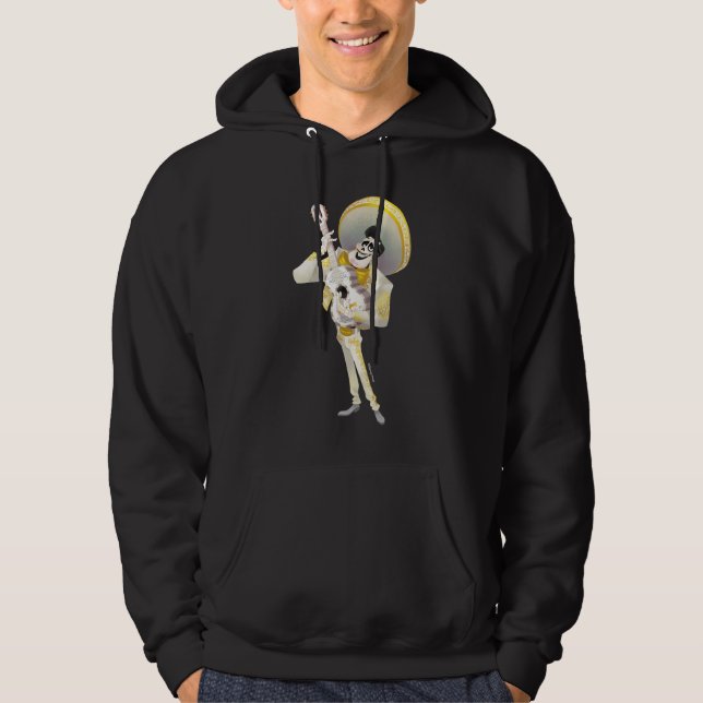 Disney Pixar Coco | Ernesto | Playing Guitar Hoodie (Front)