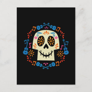 Disney Pixar Coco Gothic Sugar Skull Postcard