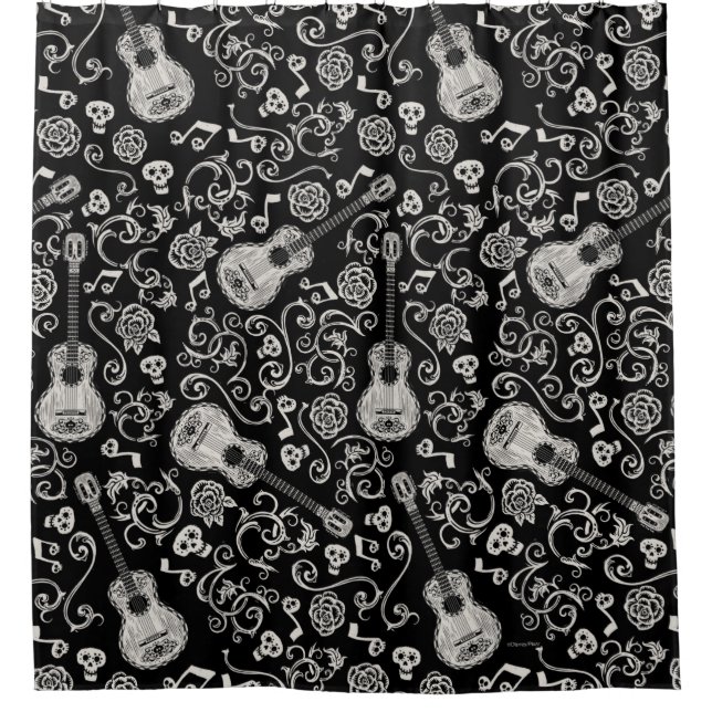 Disney Pixar Coco | Guitar & Rose Pattern (Front)