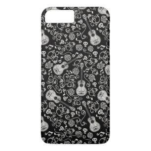 Disney Pixar Coco   Guitar & Rose Pattern iPhone 8 Plus/7 Plus Case