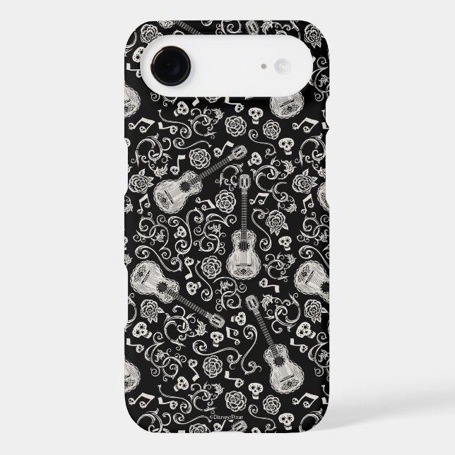 Disney Pixar Coco | Guitar & Rose Pattern Case-Mate iPhone Case (Back)