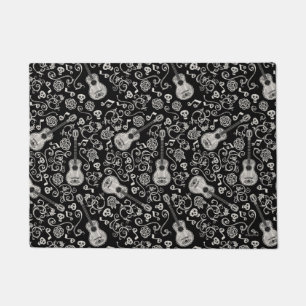 Disney Pixar Coco   Guitar & Rose Pattern Doormat