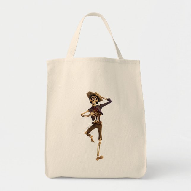 Disney Pixar Coco | Hector | Dancing Skeleton Tote Bag (Front)