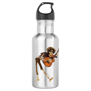 Disney Pixar Coco   Hector   Playing Guitar 532 Ml Water Bottle