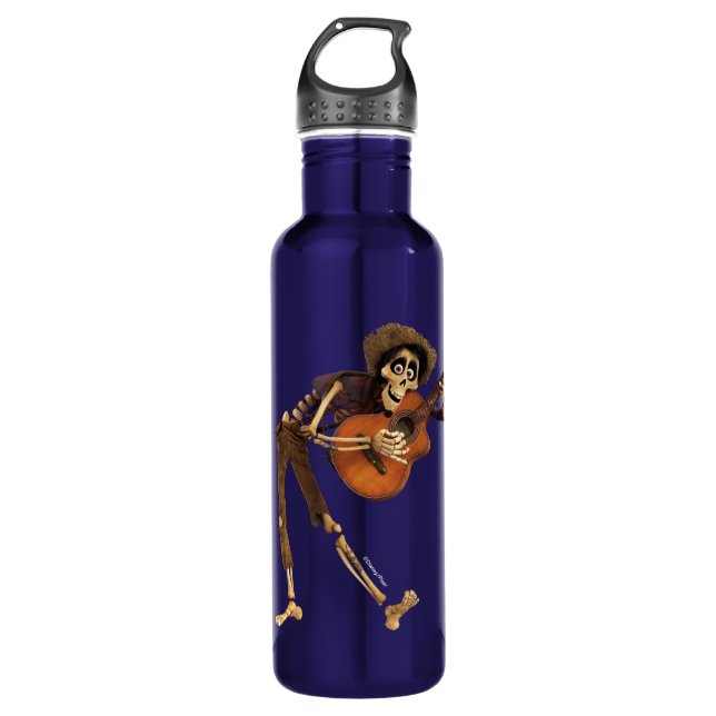 Disney Pixar Coco | Hector | Playing Guitar 710 Ml Water Bottle (Front)