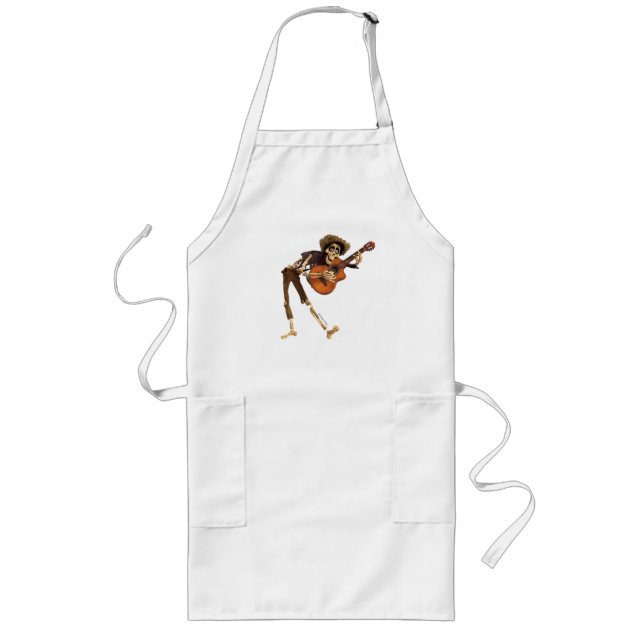 Disney Pixar Coco | Hector | Playing Guitar Long Apron (Front)