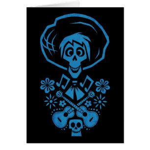 Disney Pixar Coco   Hector   Silhouette de guitare