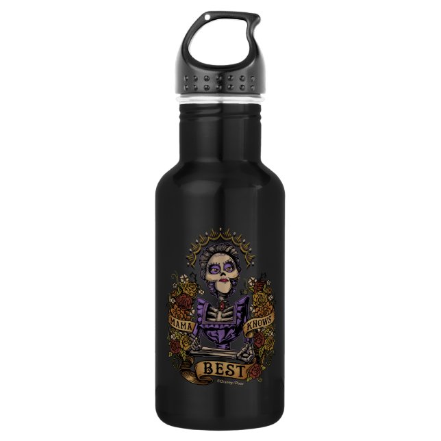 Disney Pixar Coco | Imelda | Mama Knows Best 532 Ml Water Bottle (Front)