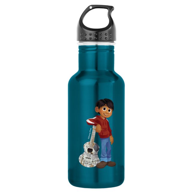 Disney Pixar Coco | Miguel | Cool Musician 532 Ml Water Bottle (Front)