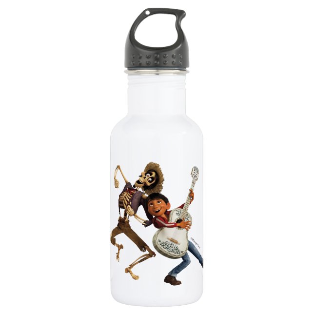 Disney Pixar Coco | Miguel | Dancing Friends 532 Ml Water Bottle (Front)