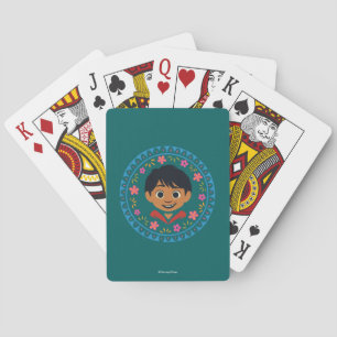 Disney Pixar Coco   Miguel   Floral Graphic Playing Cards