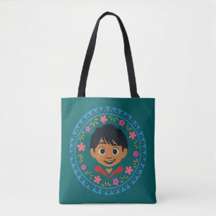 Disney Pixar Coco Miguel Floral Graphic Tote Bag