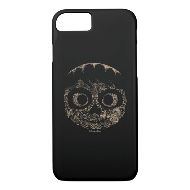 Disney Pixar Coco | Miguel | Ornate Skull Graphic Case-Mate iPhone Case (Back)