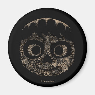 Disney Pixar Coco | Miguel | Ornate Skull Graphic Magnet