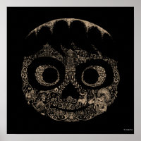 Disney Pixar Coco | Miguel | Ornate Skull Graphic