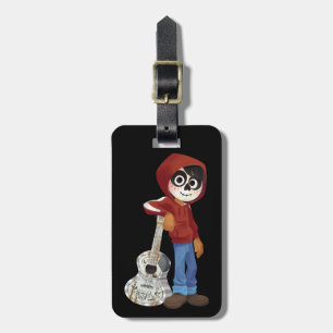 Disney Pixar Coco   Miguel   Standing with Guitar Luggage Tag
