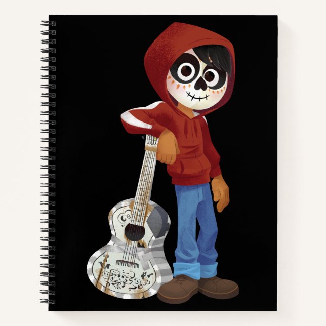 Disney Pixar Coco | Miguel | Standing with Guitar Notebook (Front)