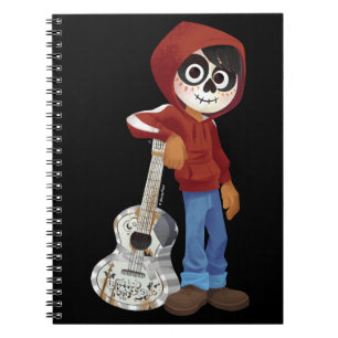 Disney Pixar Coco Miguel Standing with Guitar Notebook