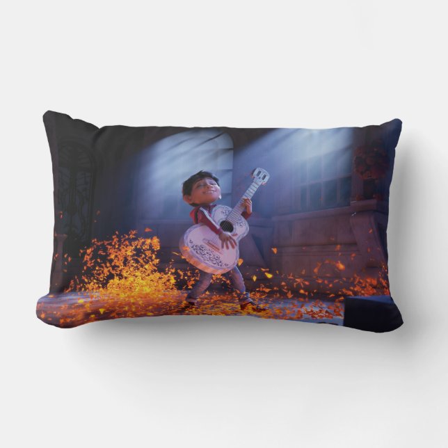 Disney Pixar Coco | Miguel - True Musician Lumbar Pillow (Front)