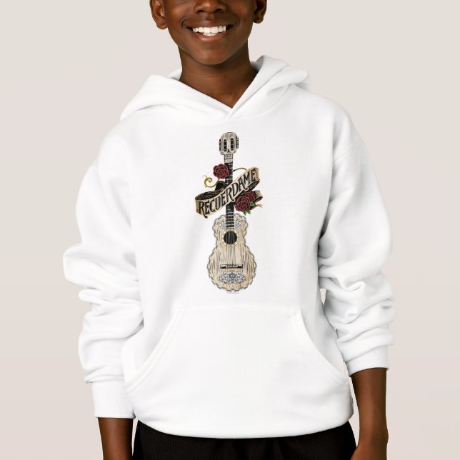 Disney Pixar Coco | Rustic Recuerdame Guitar (Front)