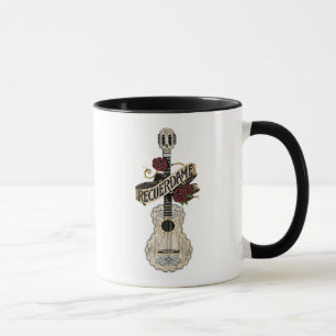 Disney Pixar Coco Rustic Recuerdame Guitar Mug