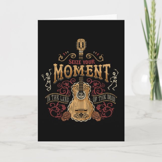 Disney Pixar Coco | "Seize Your Moment" Quote Card (Front)