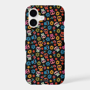 Disney Pixar Coco Sugar Skull & Floral Pattern