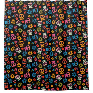 Disney Pixar Coco   Sugar Skull & Floral Pattern