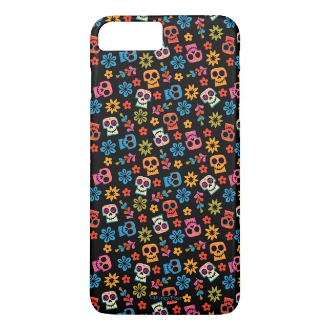 Disney Pixar Coco | Sugar Skull & Floral Pattern Case-Mate iPhone Case (Back)