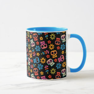 Disney Pixar Coco   Sugar Skull & Floral Pattern Mug