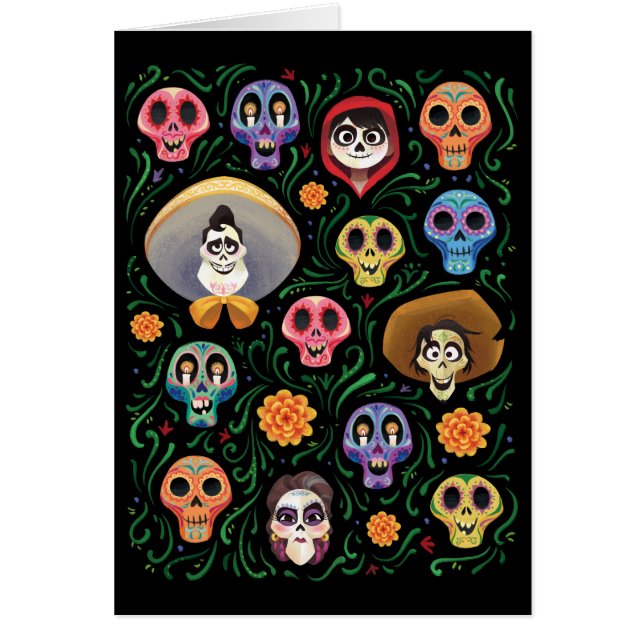 Disney Pixar Coco | Terre des morts - Crâne à sucr (Devant)
