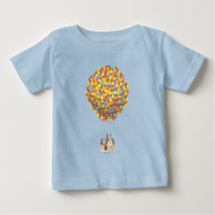 Disney Pixar UP   Balloon House Pastel Baby T-Shirt
