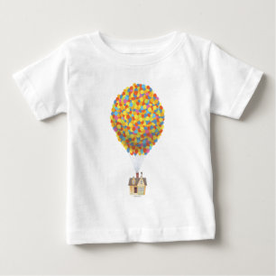 Disney Pixar UP Balloon House Pastel Baby T-Shirt