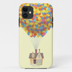 Disney Pixar UP   Balloon House Pastel iPhone 11 Case