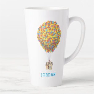 Disney Pixar UP   Balloon House Pastel Latte Mug