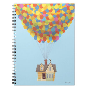 Disney Pixar UP   Balloon House Pastel Notebook