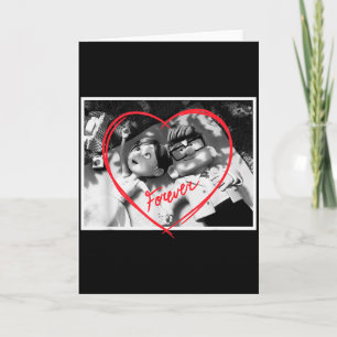 Disney Pixar Up Carl And Ellie Forever Heart  Card