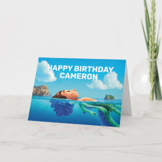 Disney Pixar's Luca Birthday Card