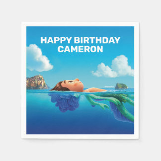 Disney Pixar's Luca Birthday  Napkin