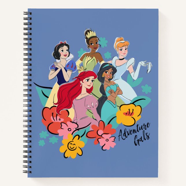 Disney Princess Adventure Gals Notebook (Front)