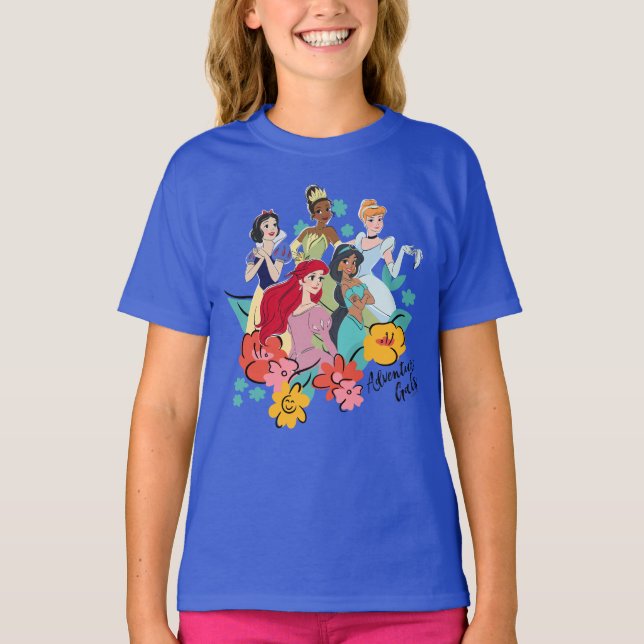 Disney Princess Adventure Gals T-Shirt (Front)