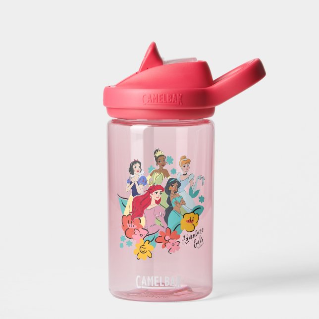 Disney Princess Adventure Gals Water Bottle (Left)