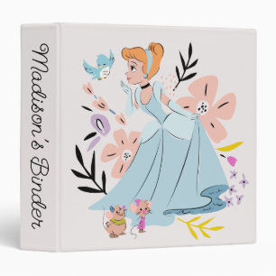 Disney Princess Cinderella & the Animals Binder