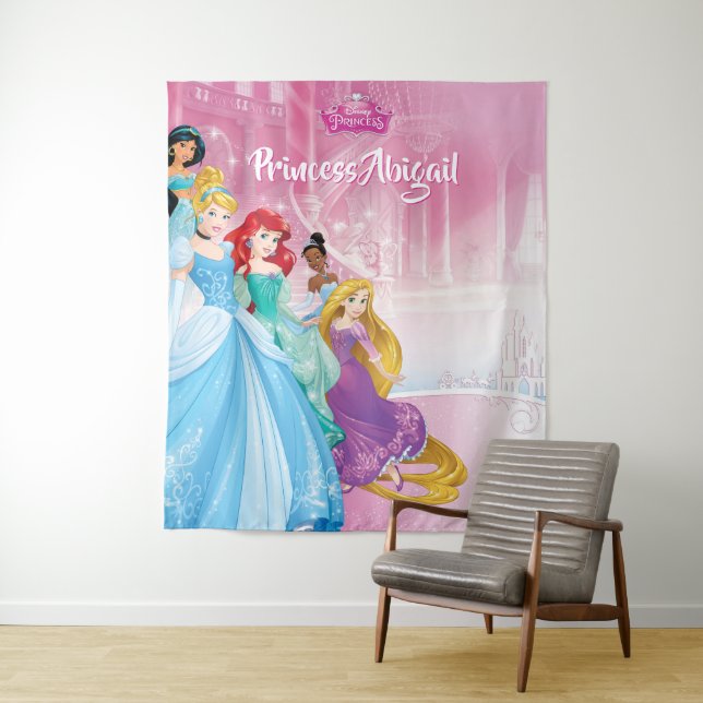 Disney Princess | Dressed to Impress - Name Tapestry (In Situ)