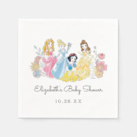 Disney Princess Floral | Girl Baby Shower