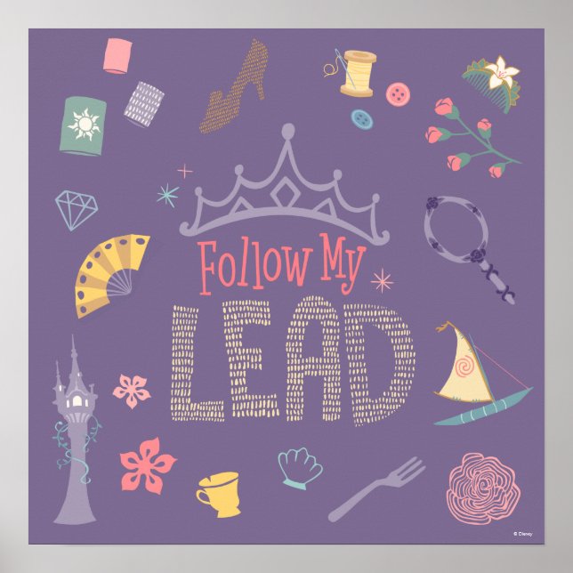 Disney Princess | Follow My Lead Poster (Front)